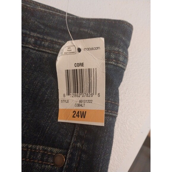 Charter Club Women's Jeans 24W Denim Blue Total Control Curvy Bootcut High Rise - Picture 9 of 9